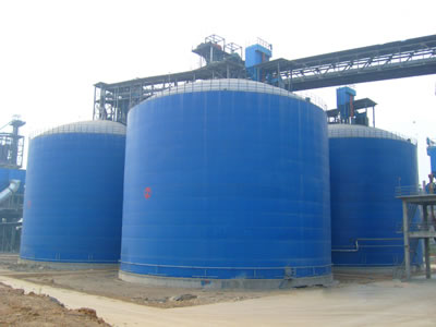 太原水泥钢板库改造